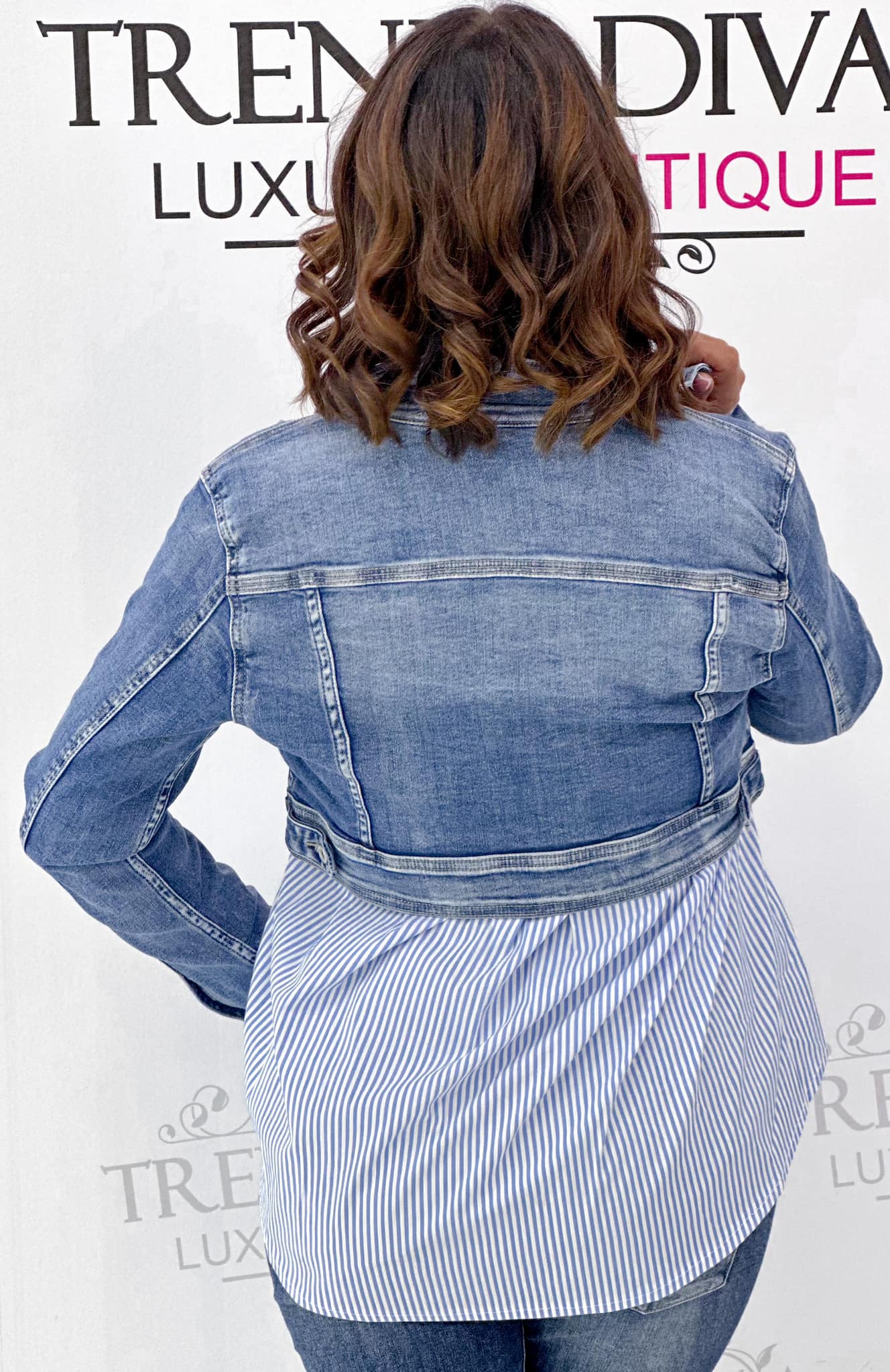 Crop fazonú farmer dzseki - Image 7