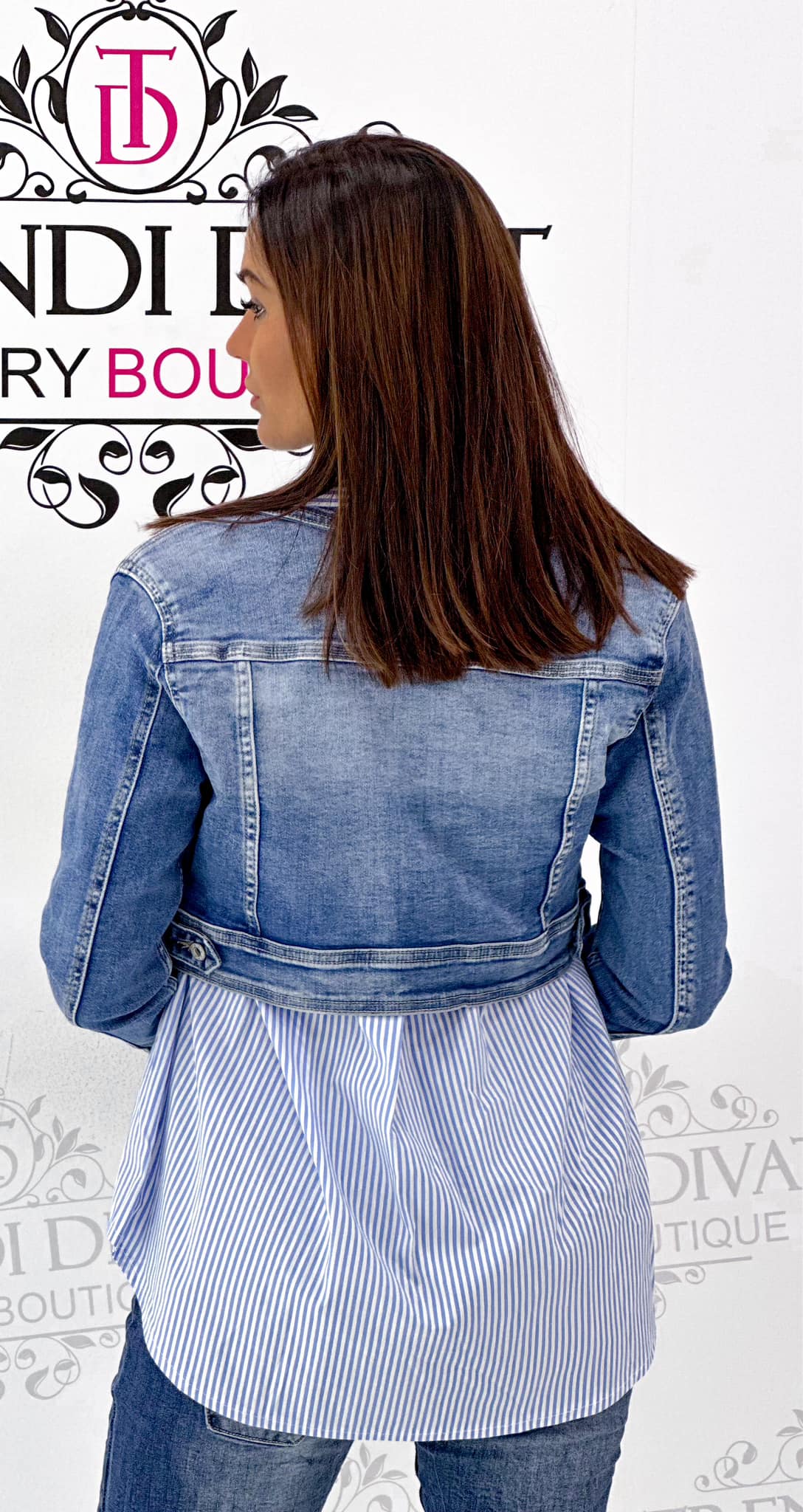 Crop fazonú farmer dzseki - Image 4