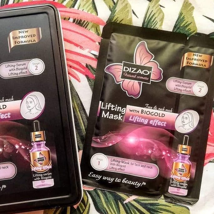 Veil Mask with Biogold + DIZAO Lifting Effect Serum