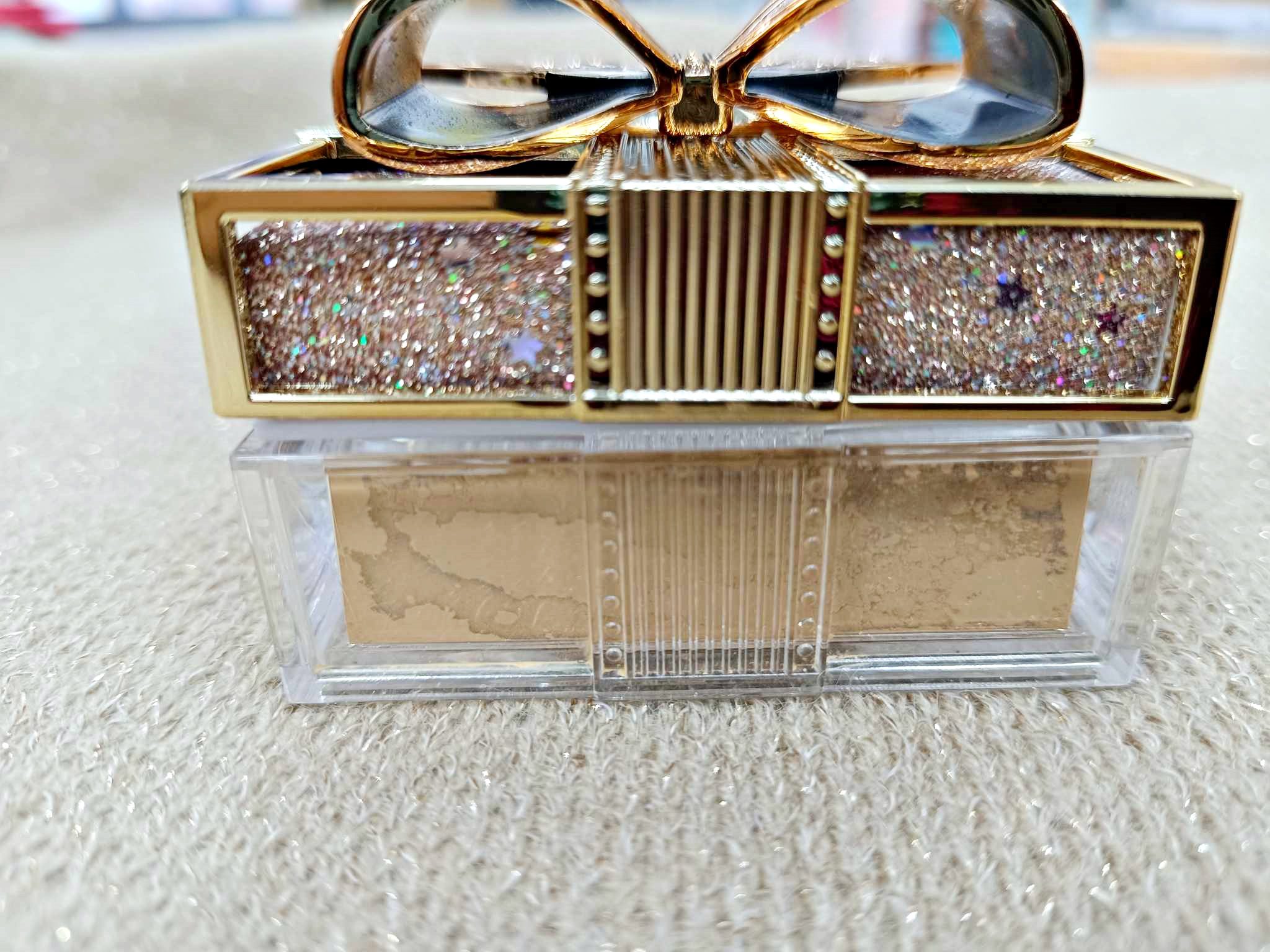 Gyémántszerű fényes, masni alakú laza púder - Image 7