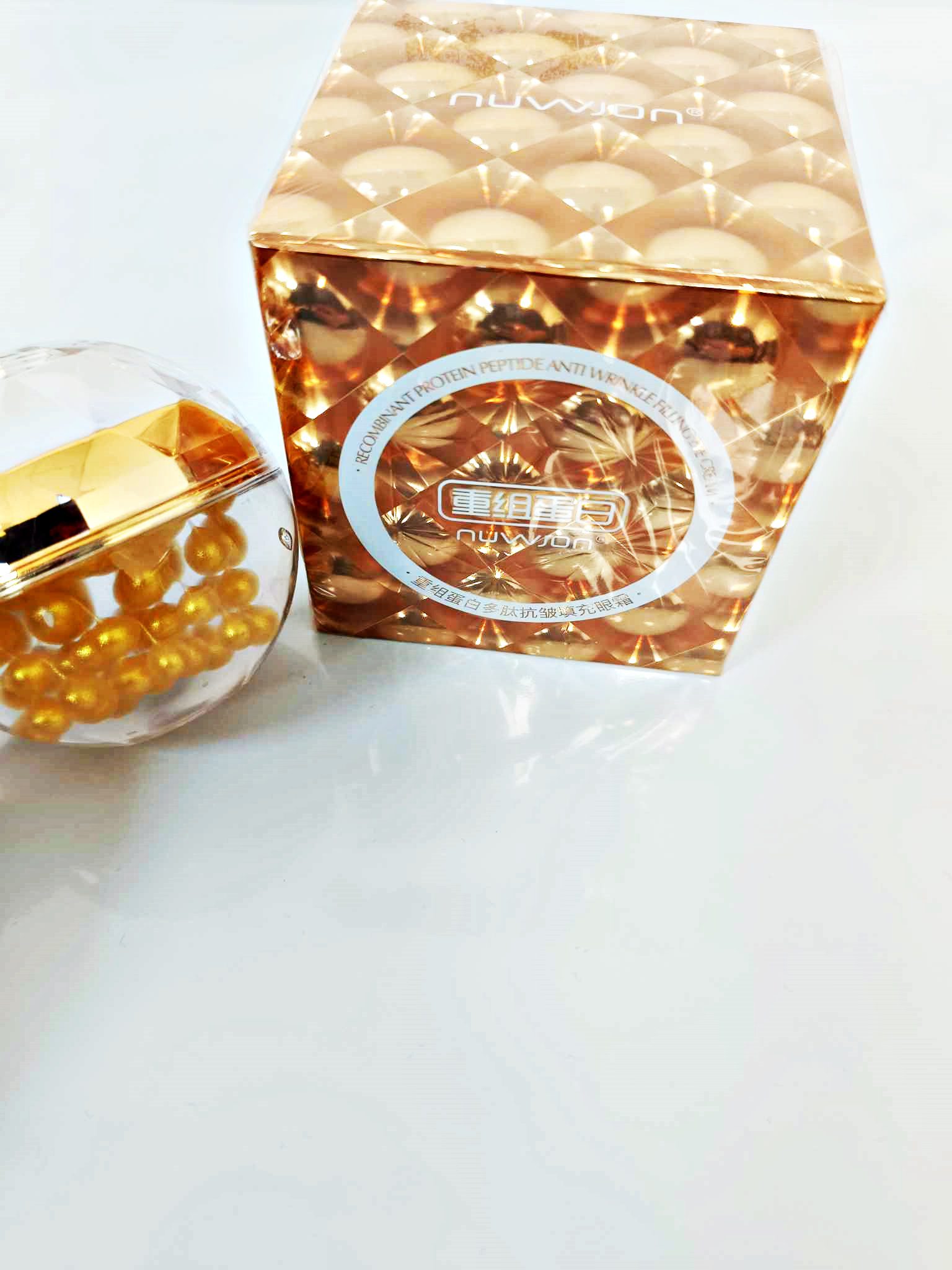 NUWJON recombinant protein peptide eye cream 30g - Image 4