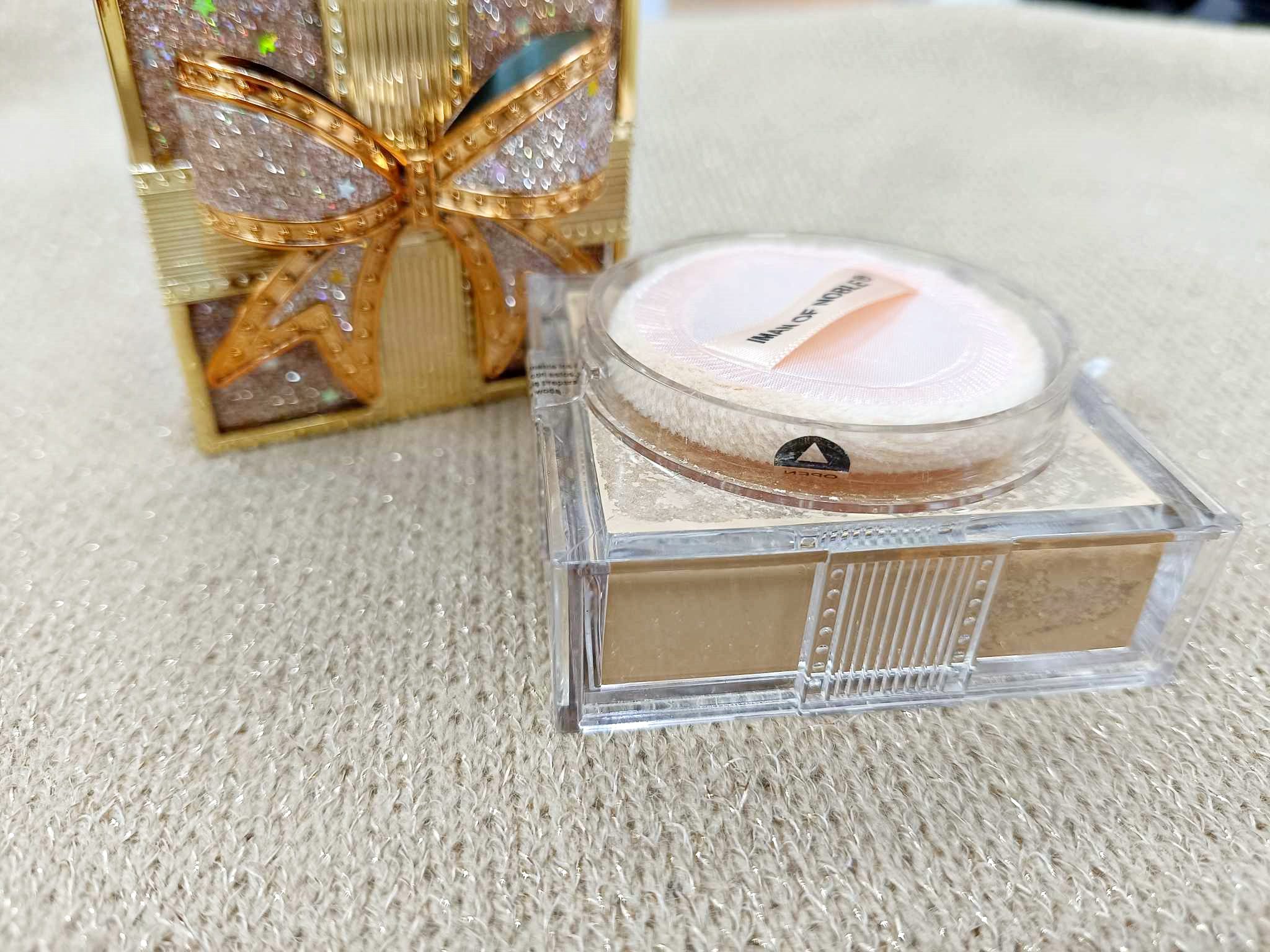 Gyémántszerű fényes, masni alakú laza púder - Image 8