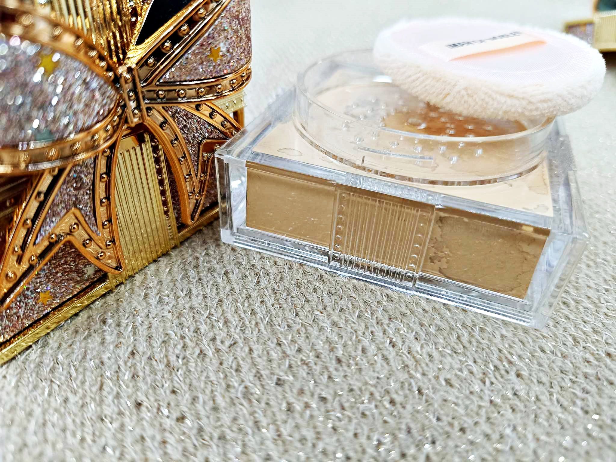 Gyémántszerű fényes, masni alakú laza púder - Image 10