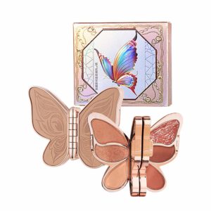 Eye shadow in butterfly packaging