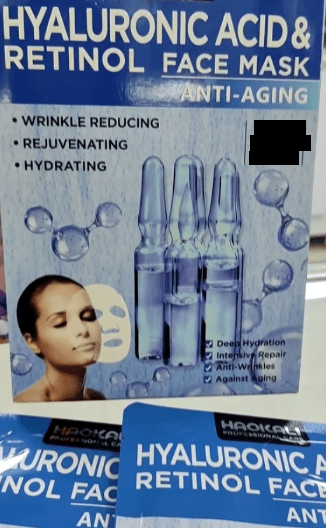 Hialuron Acid Face Mask 1pcs