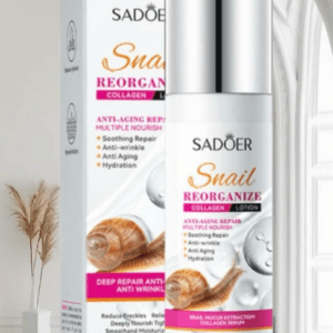 Sadoer Snail Reorganise collagen tonic with collagen and snail mucus extract 120 ml