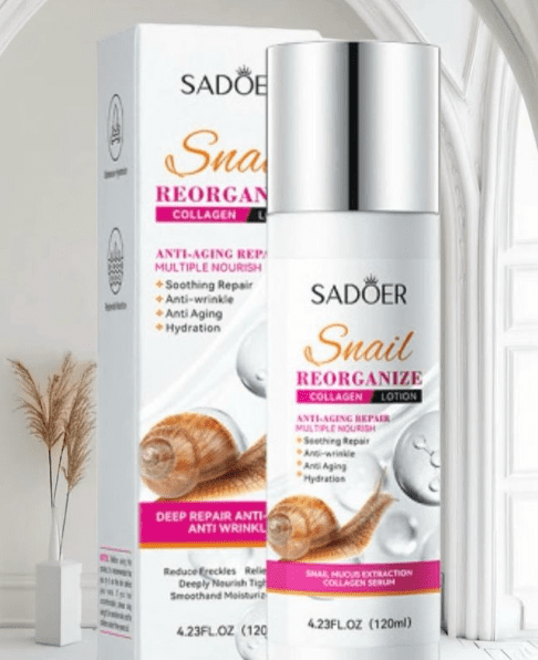 Sadoer Snail Reorganise collagen tonic with collagen and snail mucus extract 120 ml