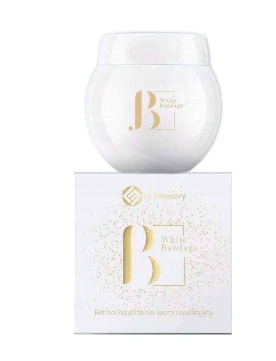 White Bandage moisturizing face cream with retinol iron against wrinkles