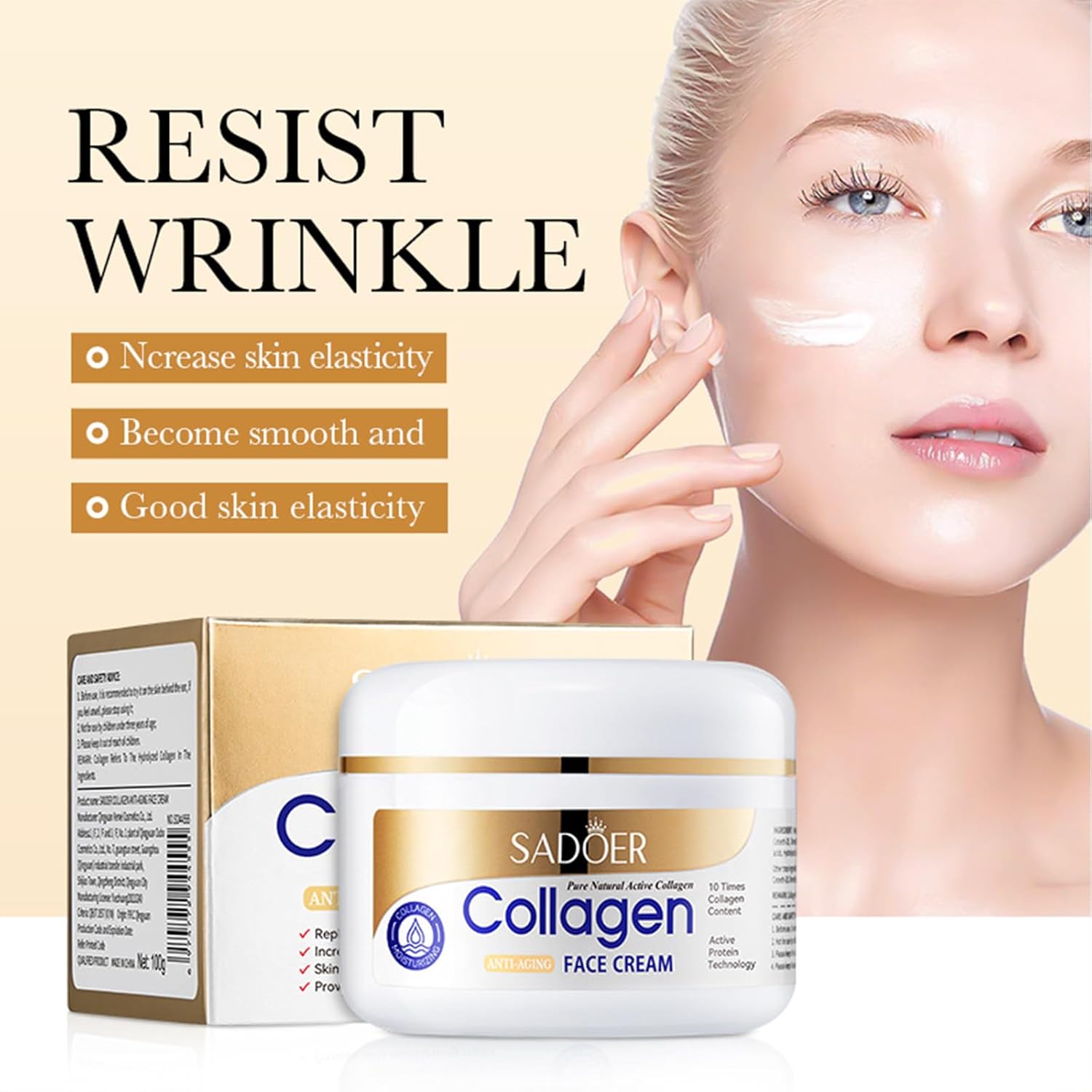 Sadoer, collagen face cream - Image 12