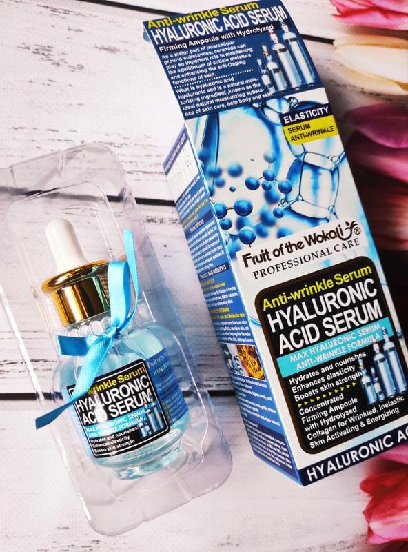 Fruit Of The Wokali hyaluronsavas arcszérum, öregedésgátló és ránctalanító szérum 40 ml