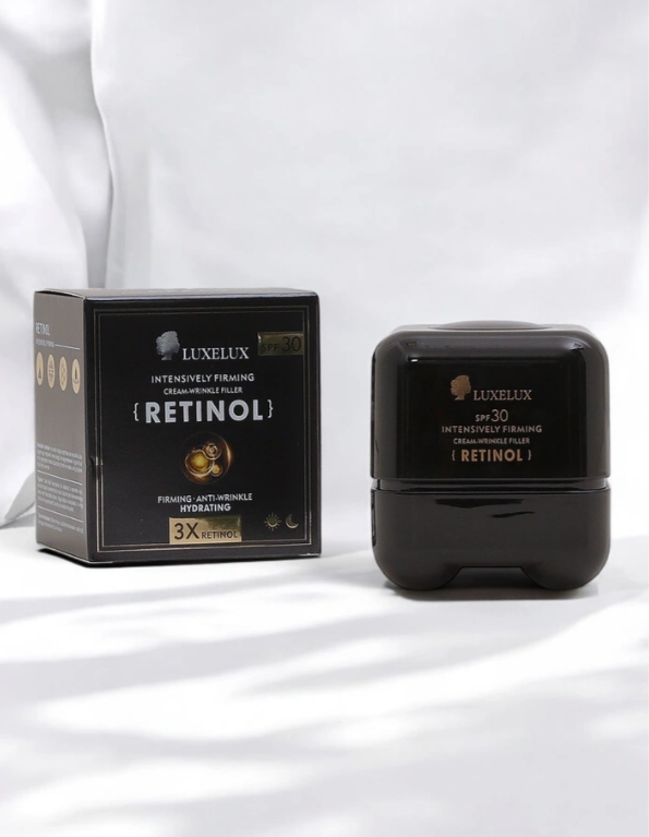 Luxelux Ránctalanító krém retinollal nappali és éjszakai használatra 50 ml