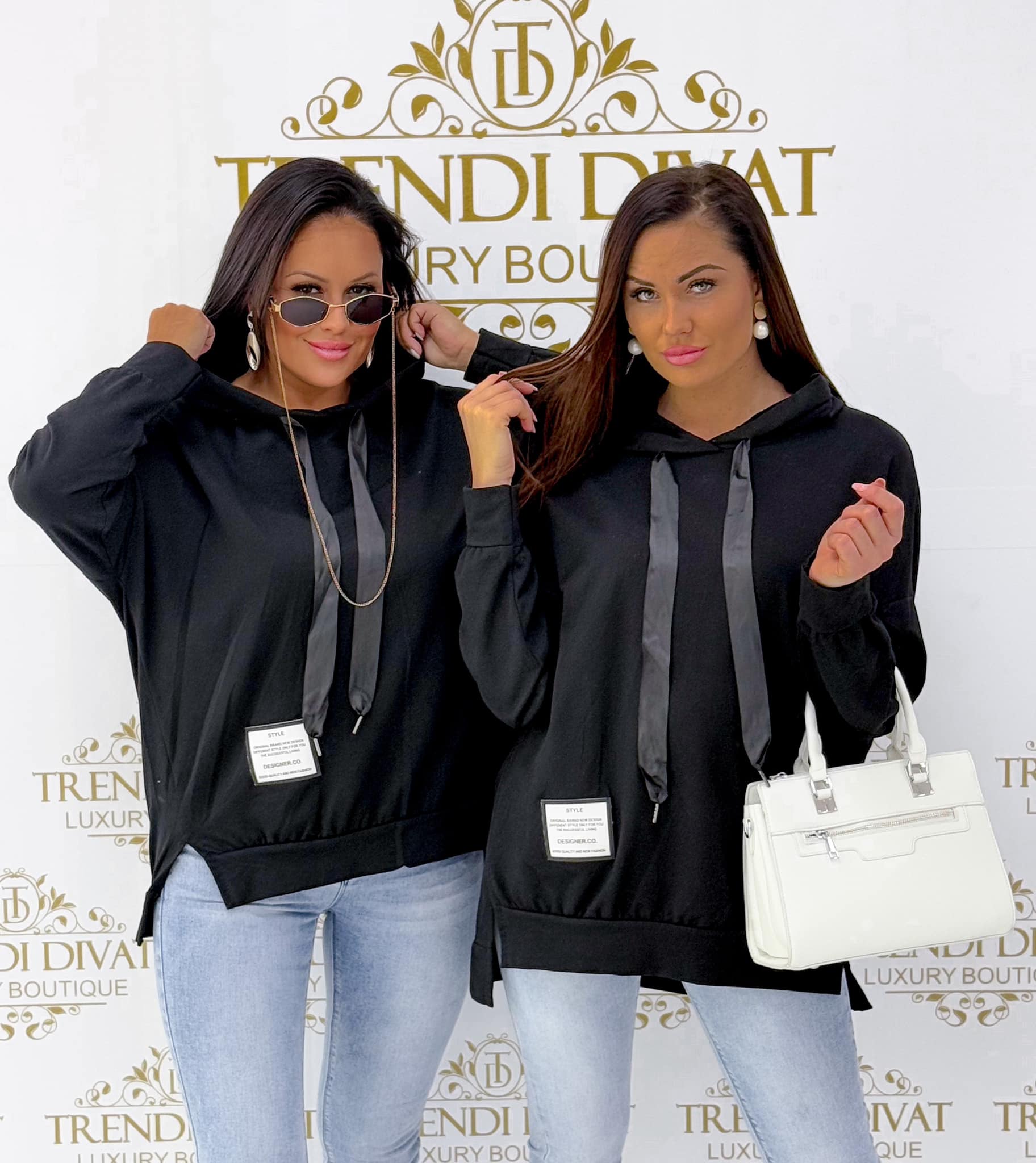 2-sided, loose-fitting, hooded tunic with hood - Image 6