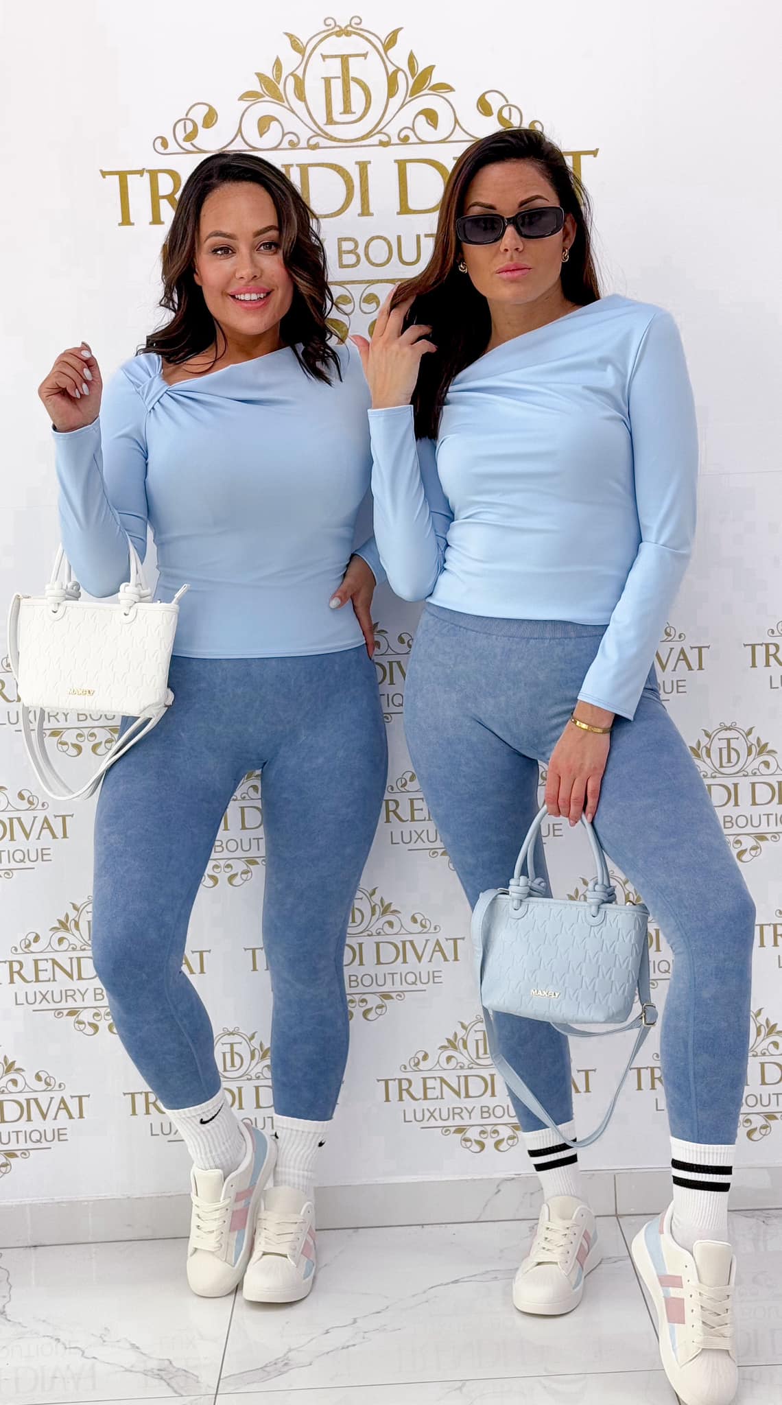 Shaping leggings "CH-2991" with batik effect, pulled at the bottom - Image 12