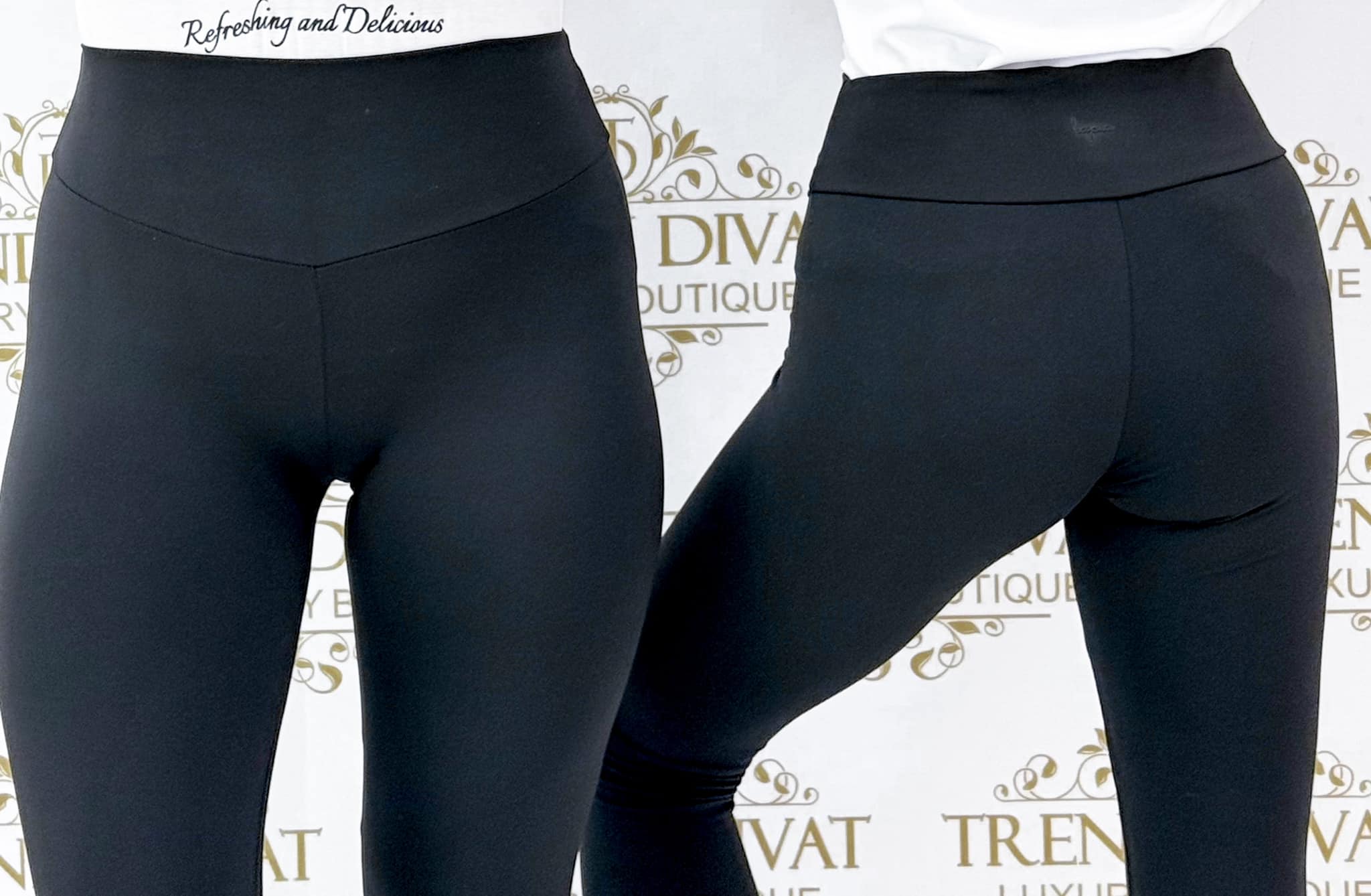 "Lapia" soft fabric leggings - Image 6