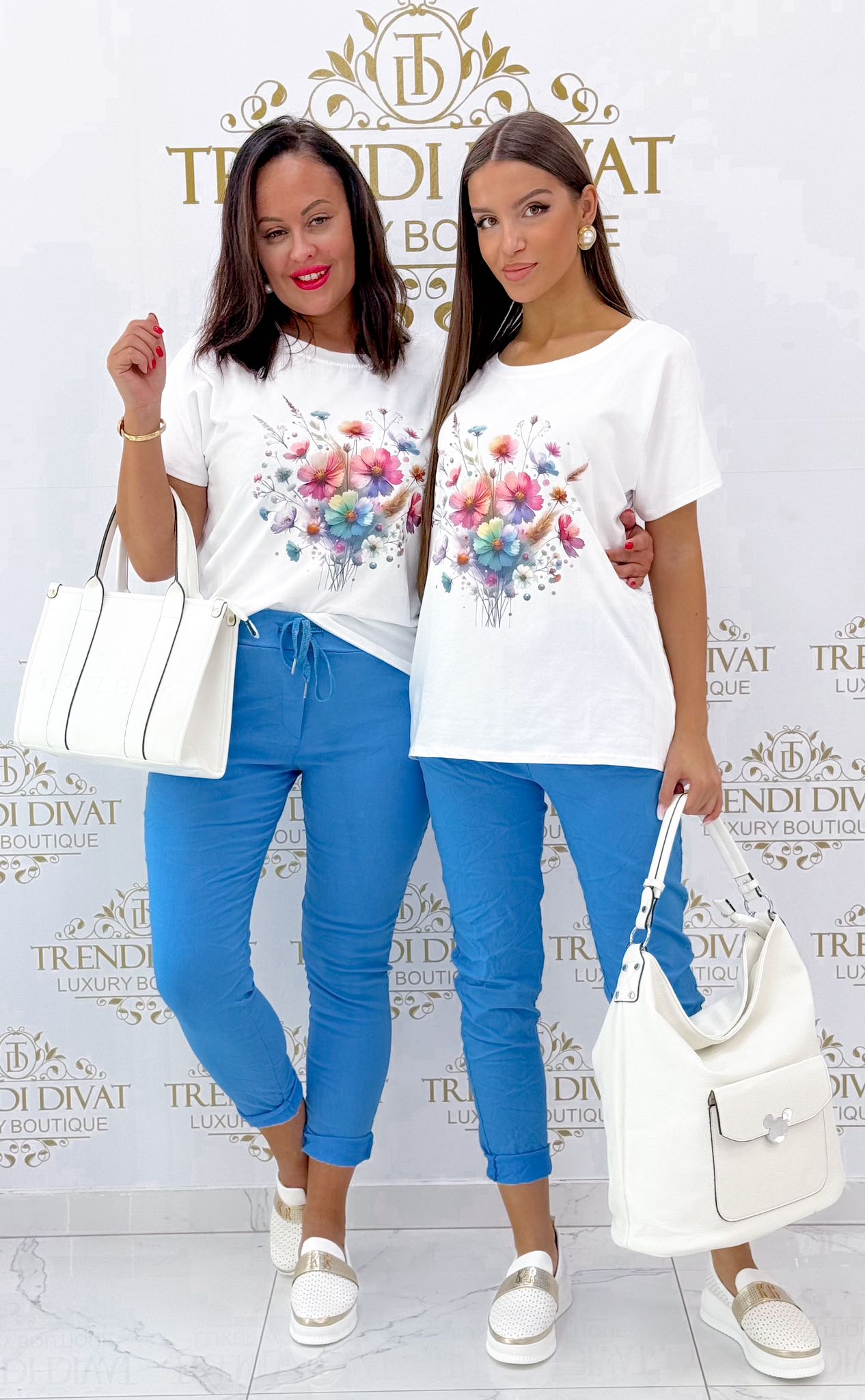 Elasticated waist trousers with elasticated waistband and elasticated canvas fabric - Image 17