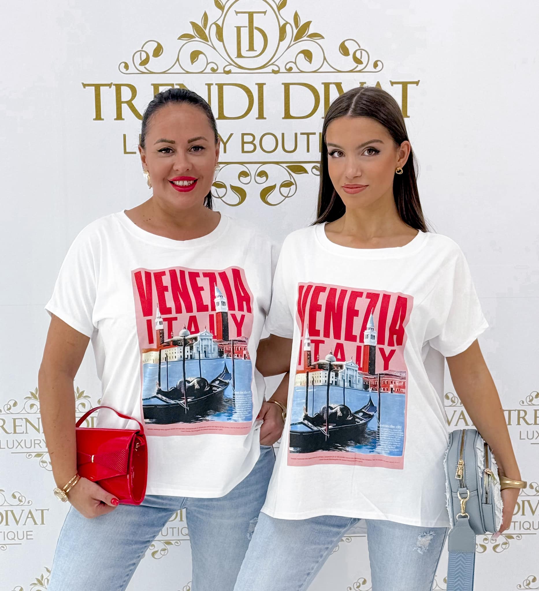 Laza, elől rövidebb fazonú "VENEZIA" póló