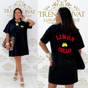 "Limoncello" feliratos pólóruha