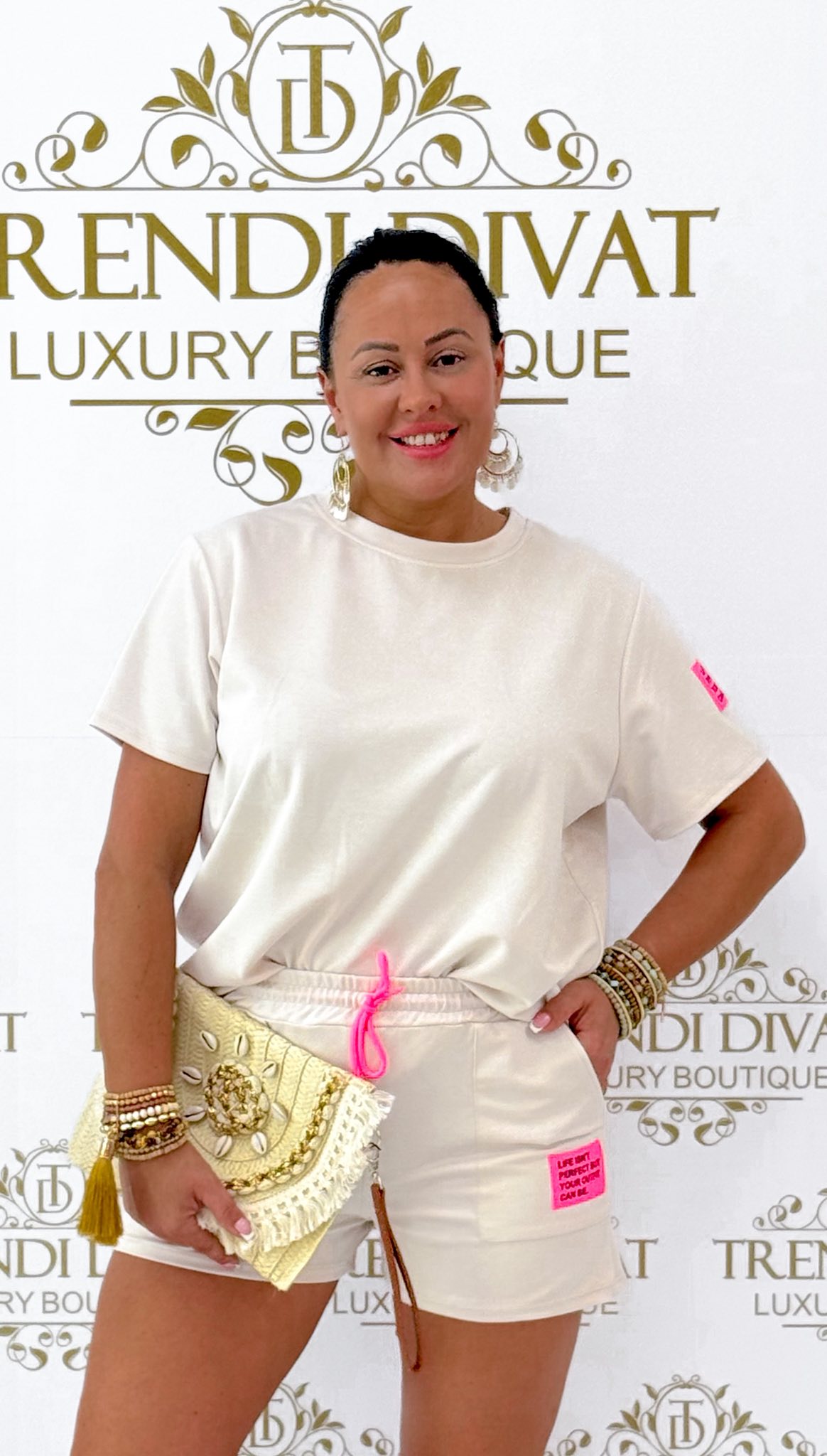 Ujján neon pink bilétás, kétrészes együttes - Image 26