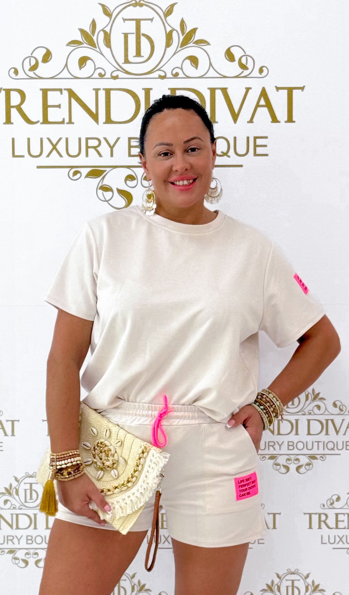 Ujján neon pink bilétás, kétrészes együttes - Image 28