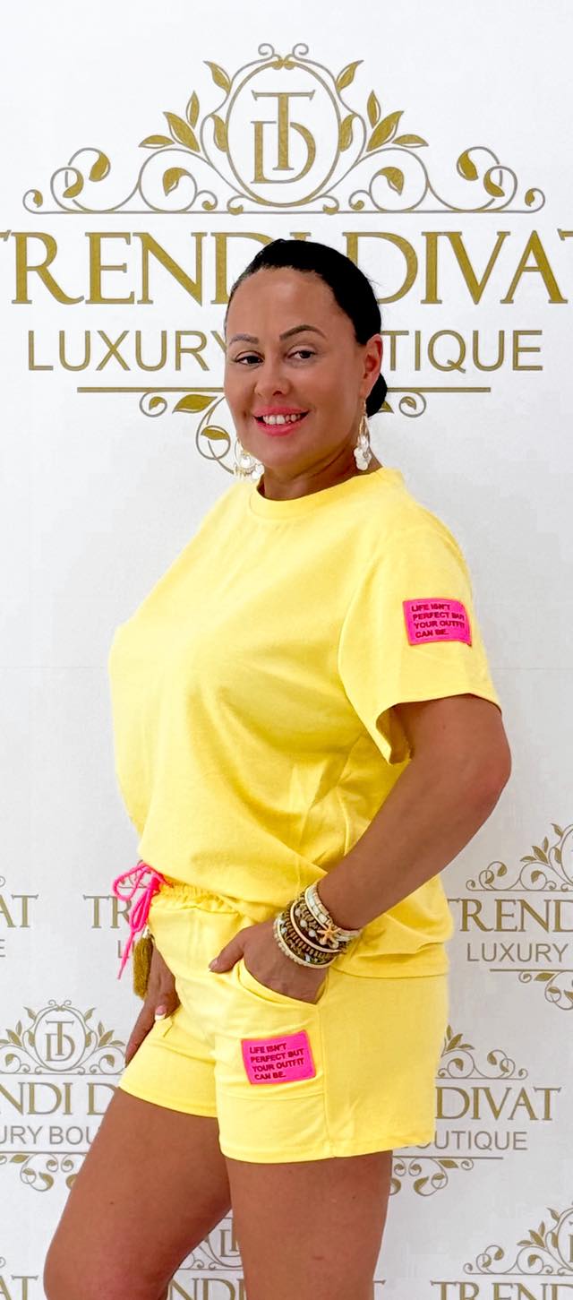 Ujján neon pink bilétás, kétrészes együttes - Image 8