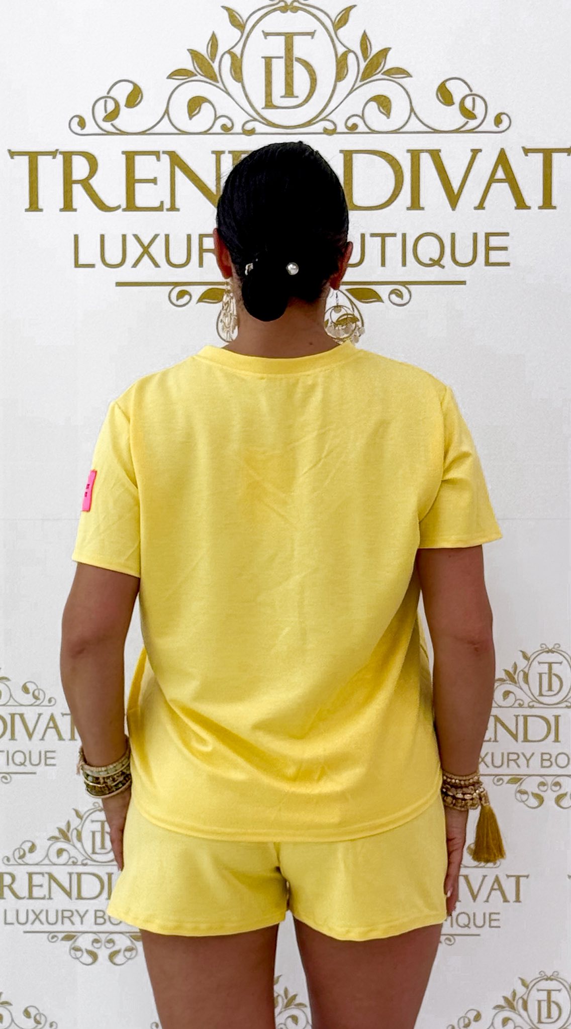 Ujján neon pink bilétás, kétrészes együttes - Image 9